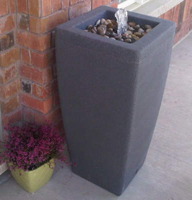 Madison Rain Barrel with Fountain