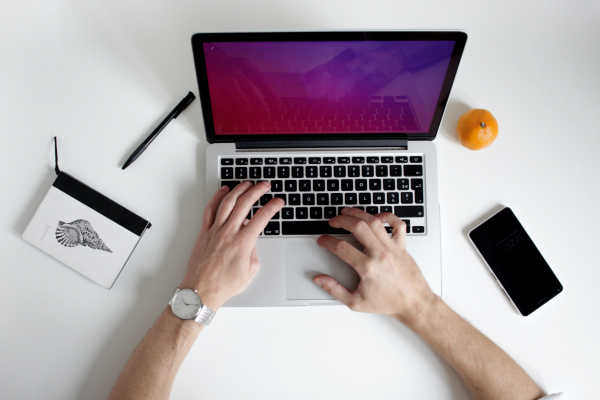 A laptop