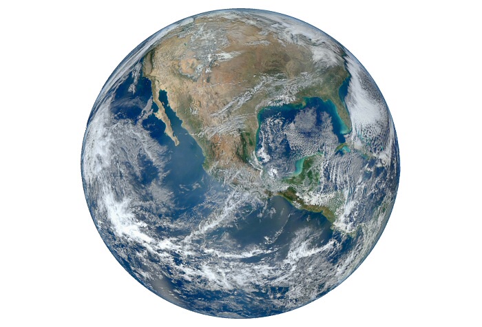 Planet Earth from space
