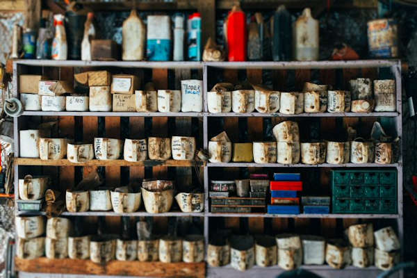 A Scrapstore is a place where individuals and businesses can donate items so that community organisations can use them for art and craft activities.