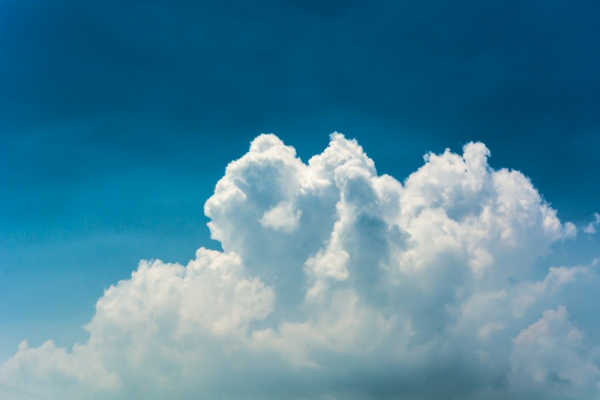 A sky with clouds