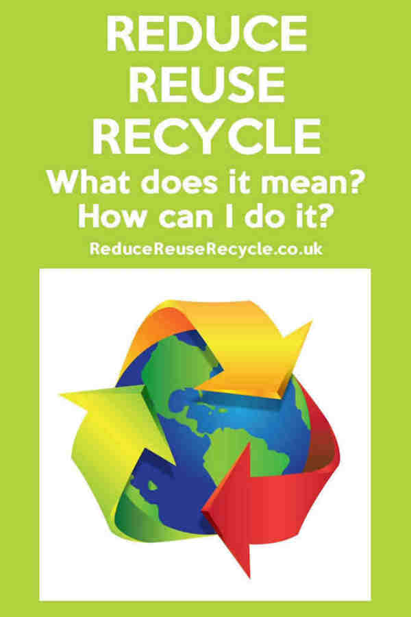 What Does Reduce Reuse Recycle Mean?